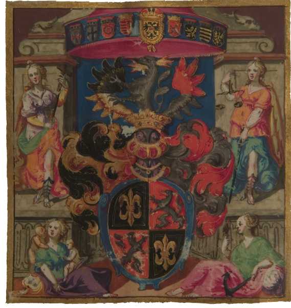 Stemma della famiglia Pantz (A.D. 1624)